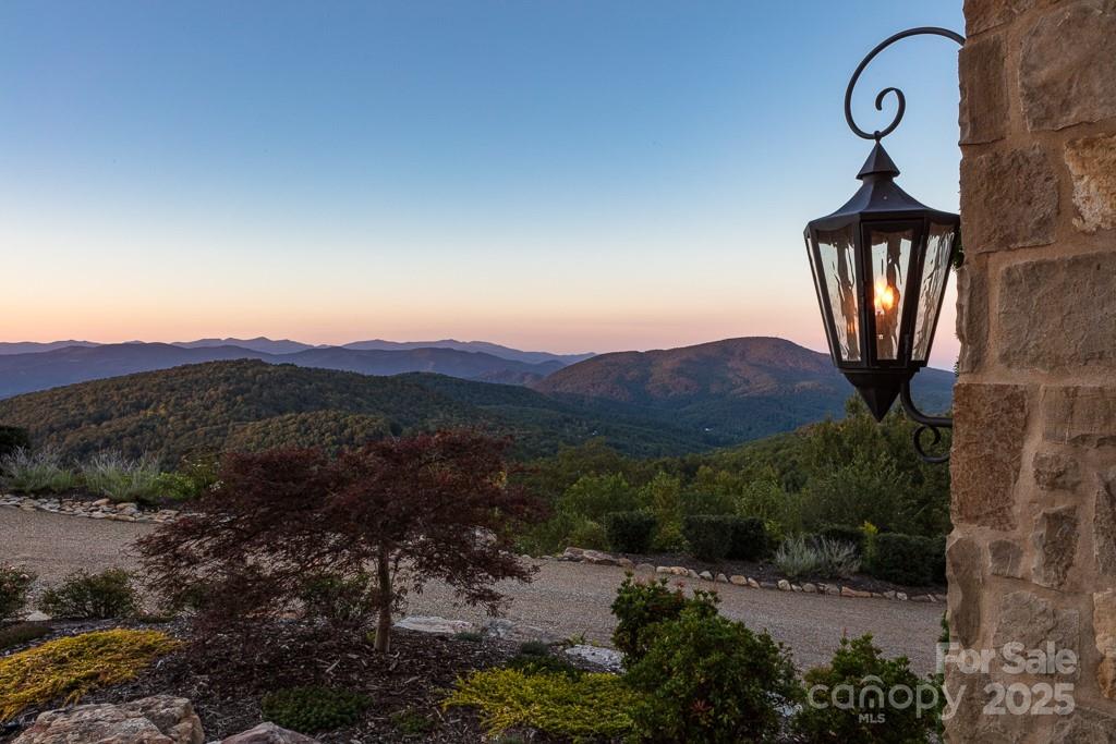 278 North Snow Ridge Drive Fairview, NC 28730 - Photo 46 of 48 a view of a house with a mountain view