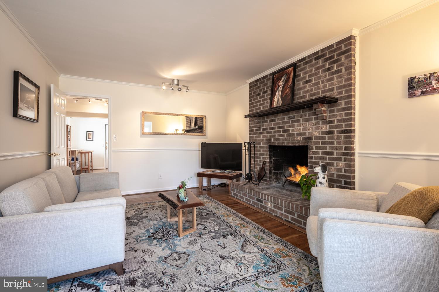 6582 Guilford Road Clarksville, MD 21029 - Photo 17 of 47 Wood burning fireplace.