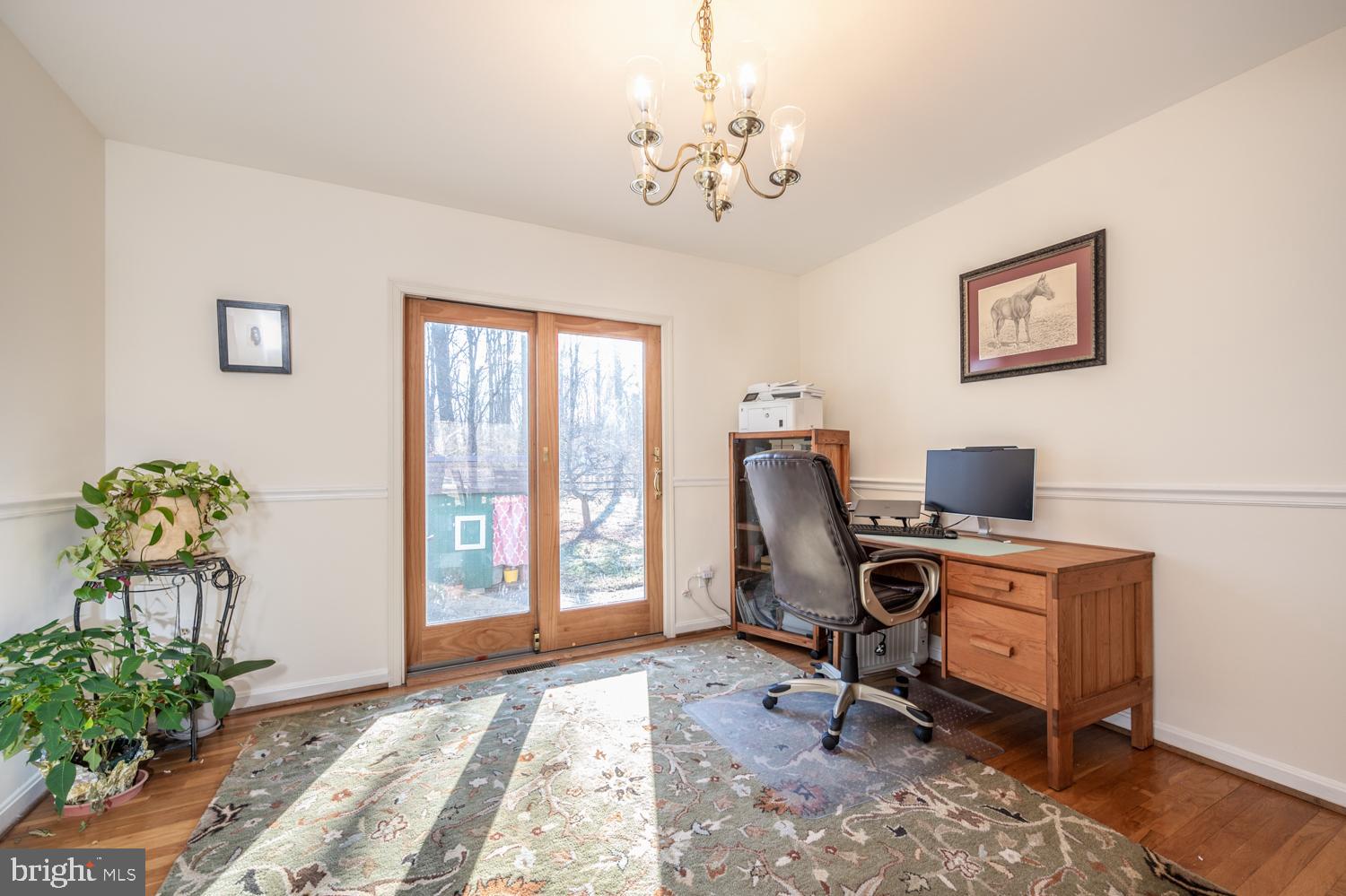6582 Guilford Road Clarksville, MD 21029 - Photo 24 of 47 Office with exterior door to the yard