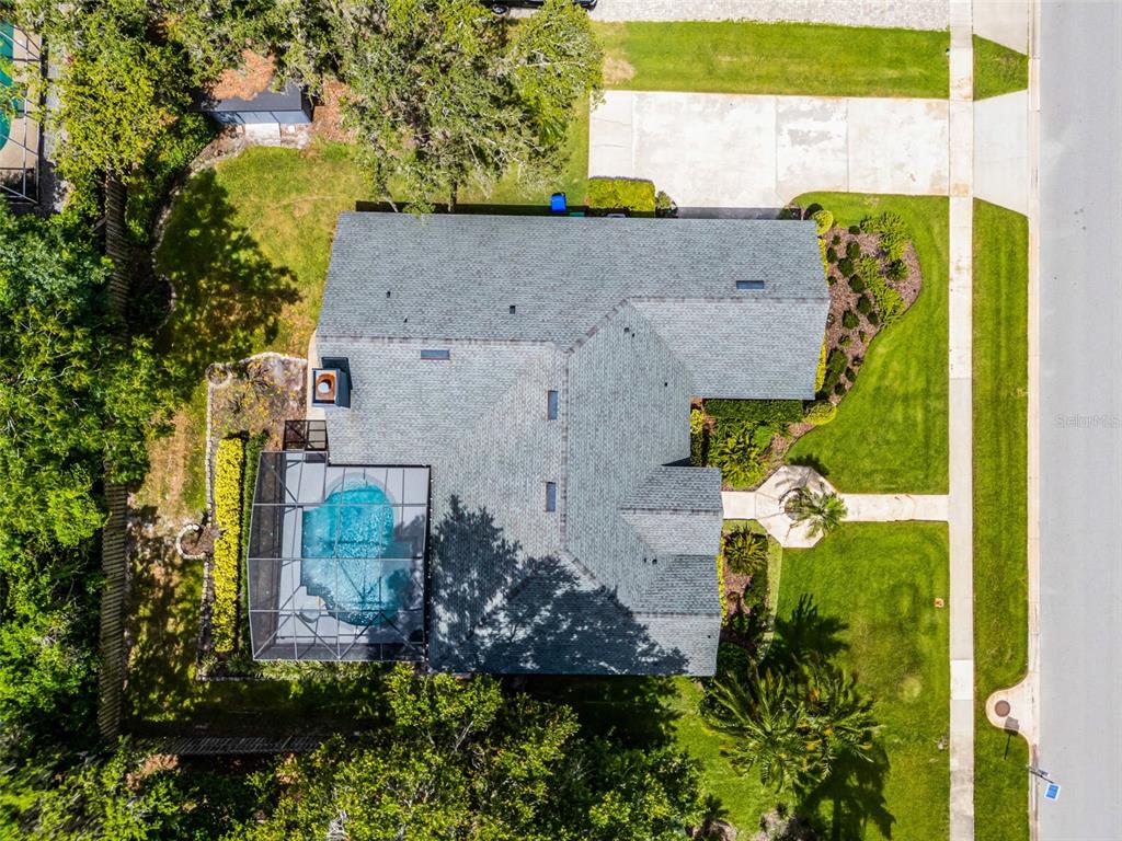 315 Lake Road Lake Mary, FL 32746 - Photo 65 of 65 DRONE VIEW ABOVE HOUSE