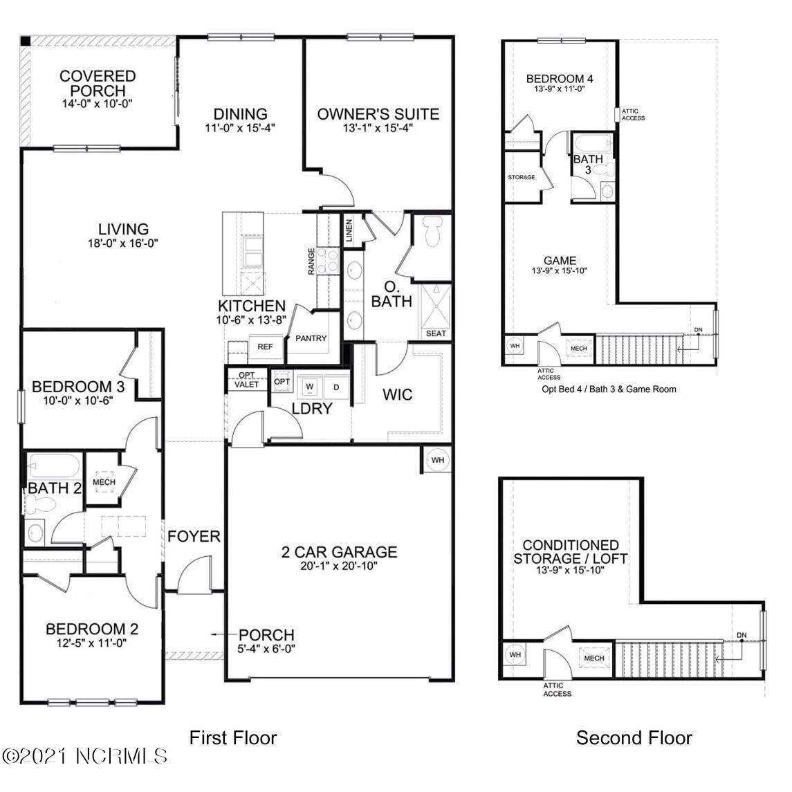526 Birdsong Drive, Unit LOT 13 Holly Ridge, NC 28445 - Photo 35 of 45 with loft