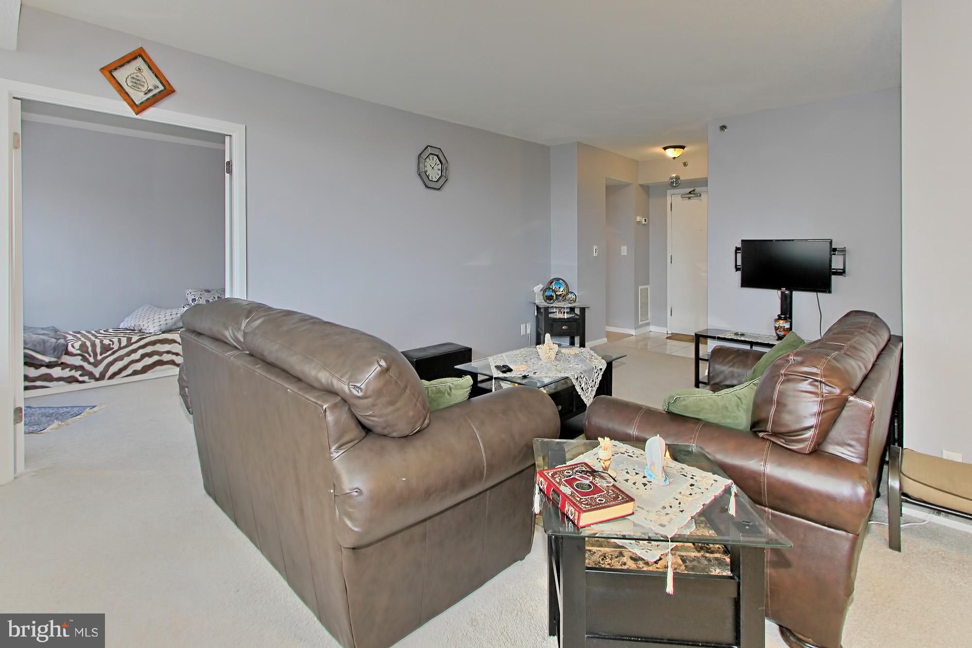 5501 Seminary Road, Unit 314S Falls Church, VA 22041 - Photo 15 of 30 a living room with furniture and a flat screen tv