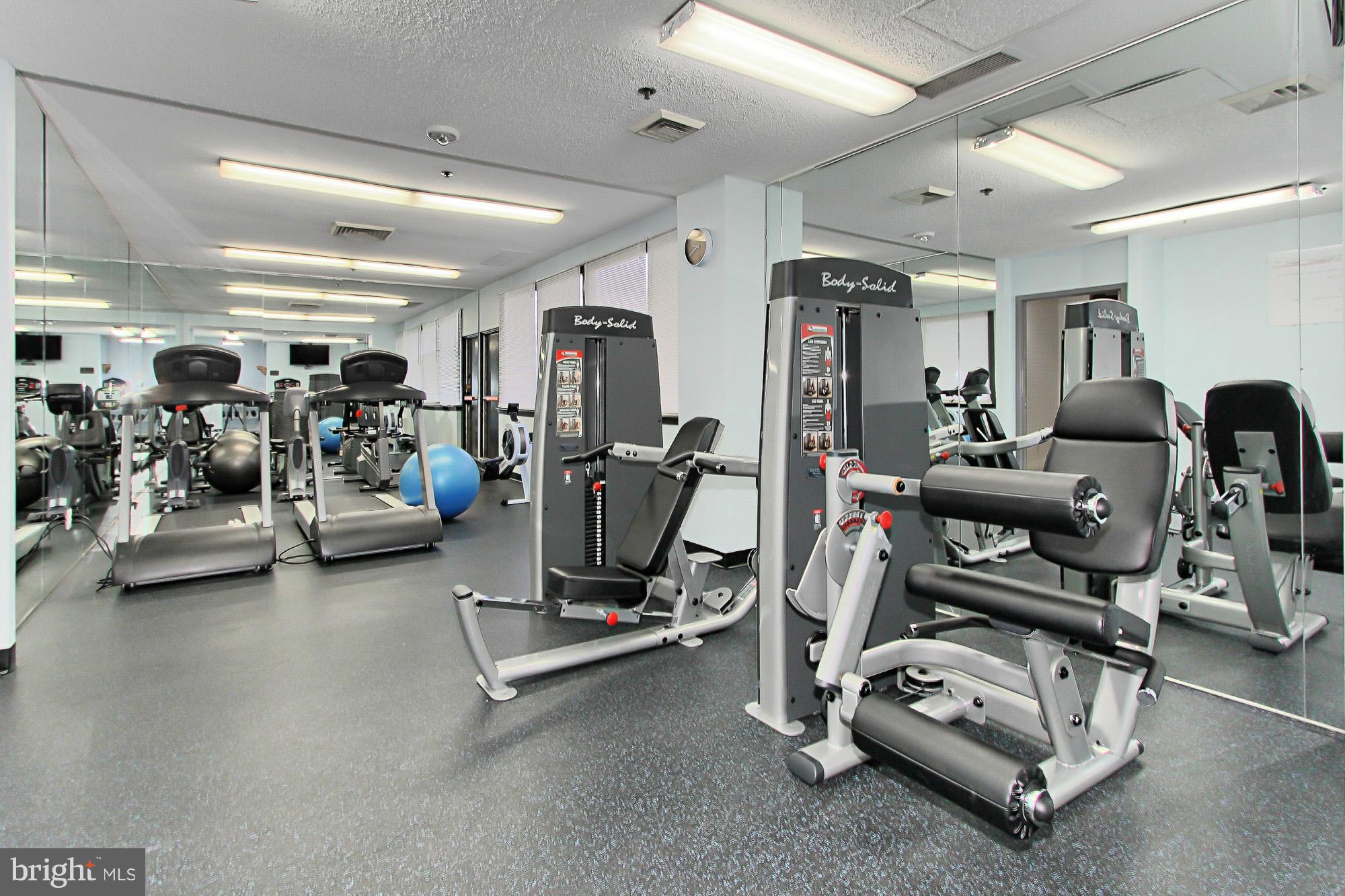 5501 Seminary Road, Unit 314S Falls Church, VA 22041 - Photo 28 of 30 a view of a room with gym equipment
