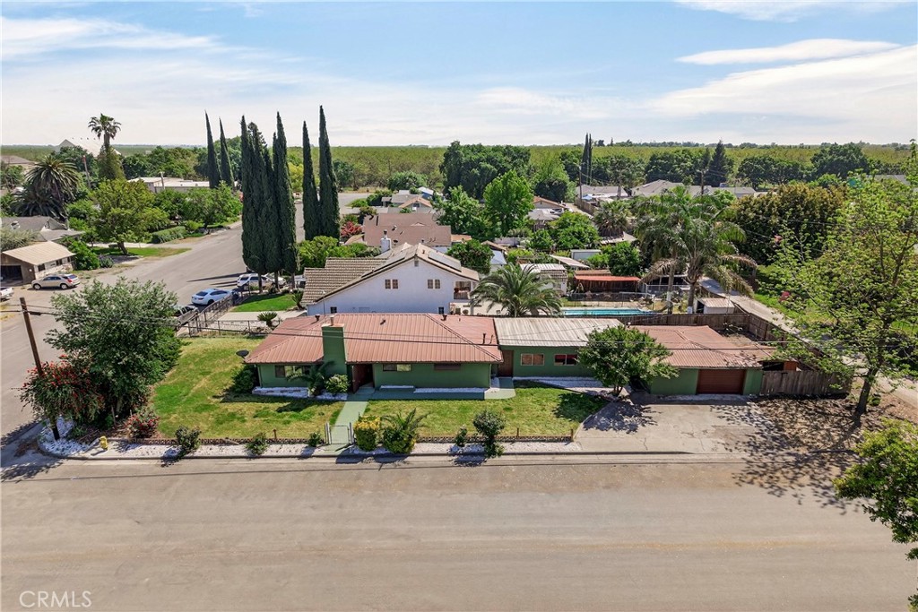351 2nd Street Hamilton City, CA 95951 - Photo 4 of 52 an aerial view of a house with garden space and street view
