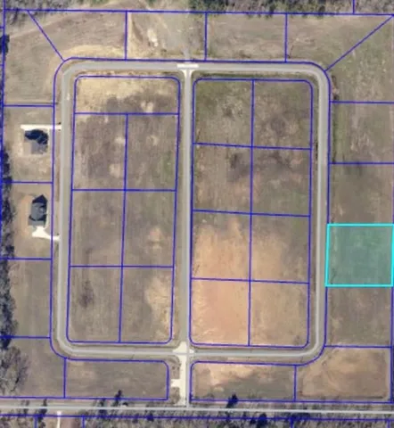 a bathroom with a glass door