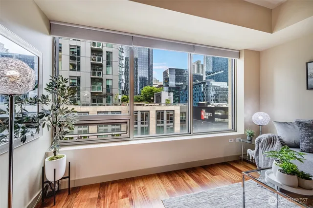 a living room filled with furniture