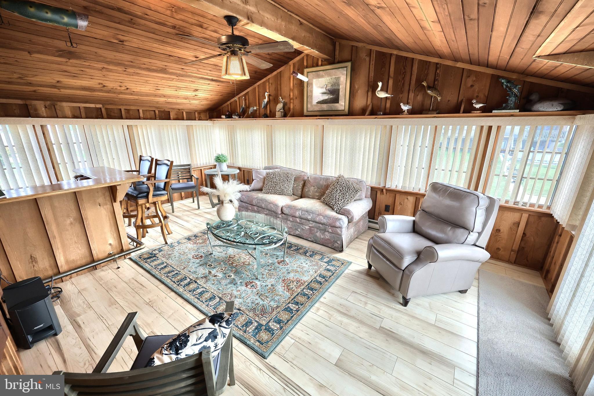 372 Maple Avenue Hanover, PA 17331 - Photo 25 of 87 Vaulted ceiling sunroom with dry bar/mini fridge