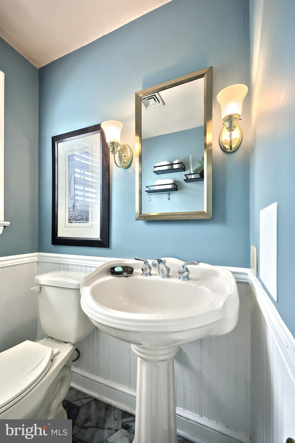 372 Maple Avenue Hanover, PA 17331 - Photo 31 of 87 a bathroom with a sink and a toilet