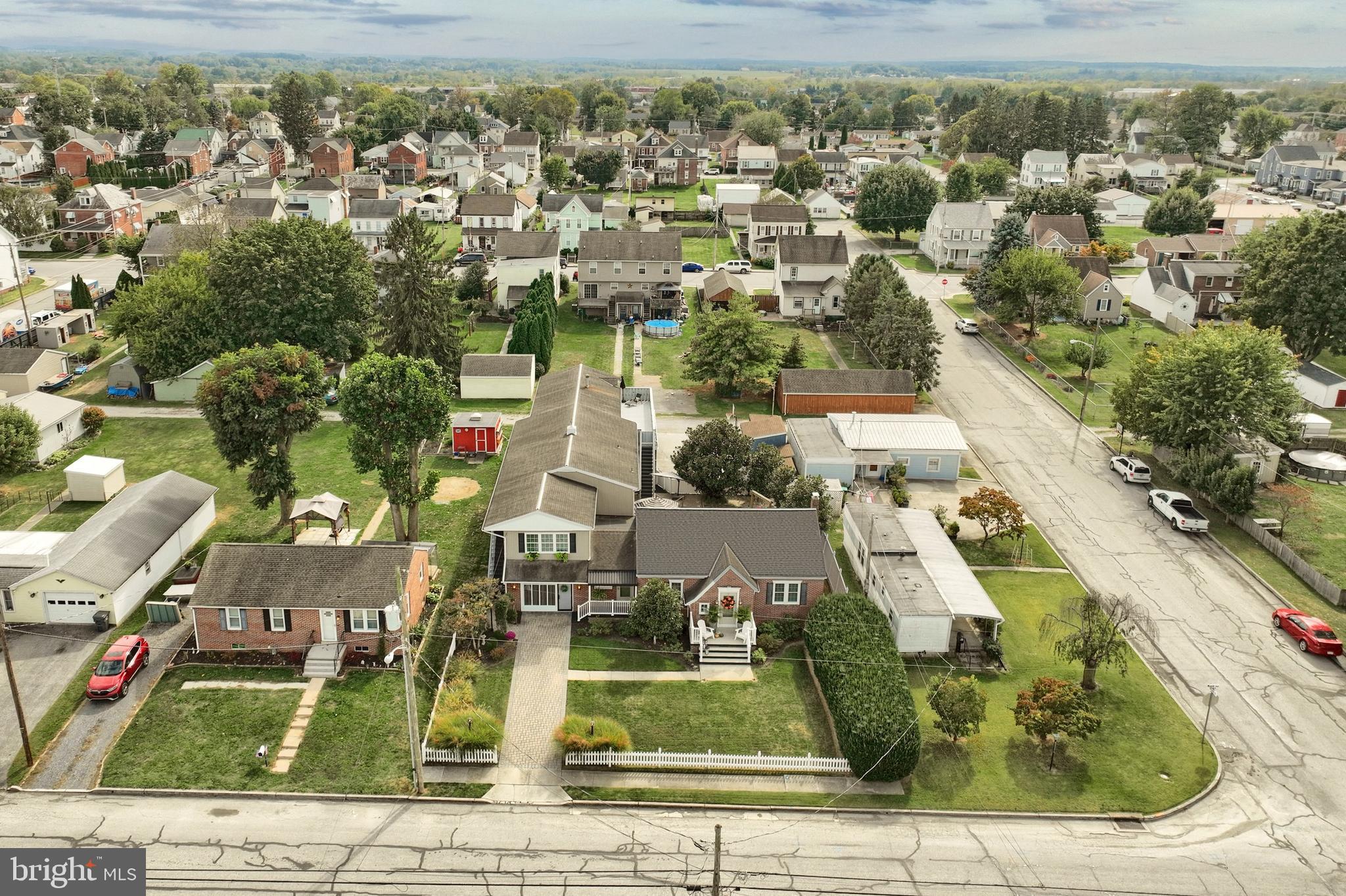372 Maple Avenue Hanover, PA 17331 - Photo 6 of 87 an aerial view of residential houses with outdoor space