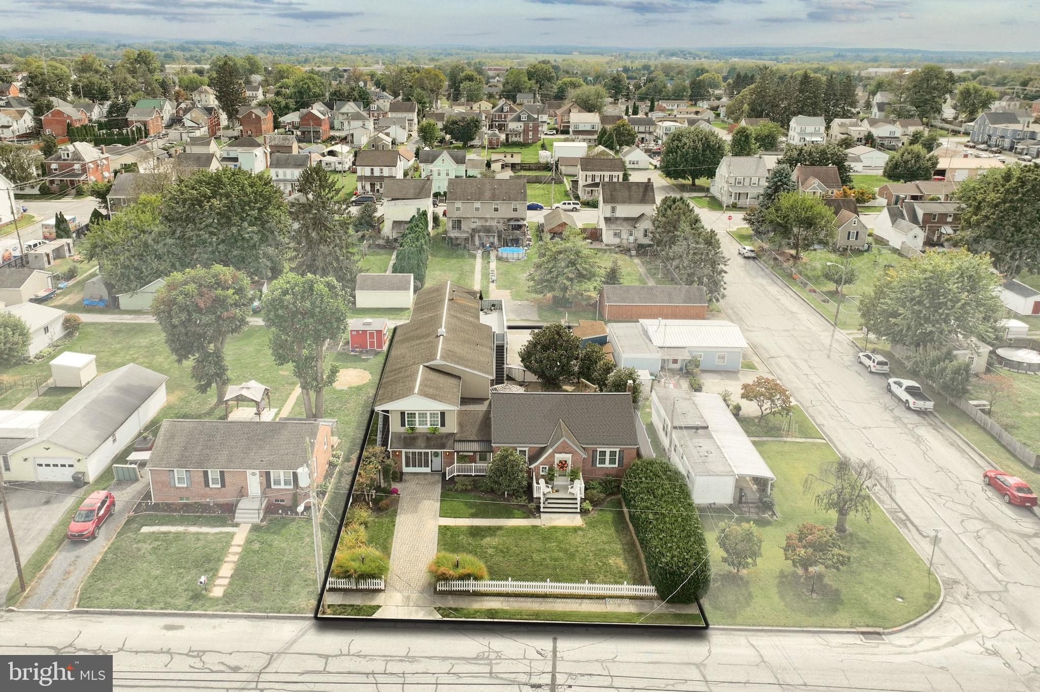 372 Maple Avenue Hanover, PA 17331 - Photo 7 of 87 an aerial view of residential houses with outdoor space