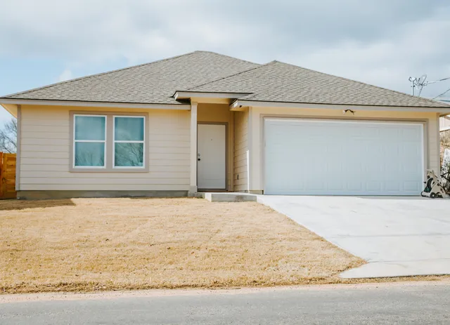 a house with a outdoor space