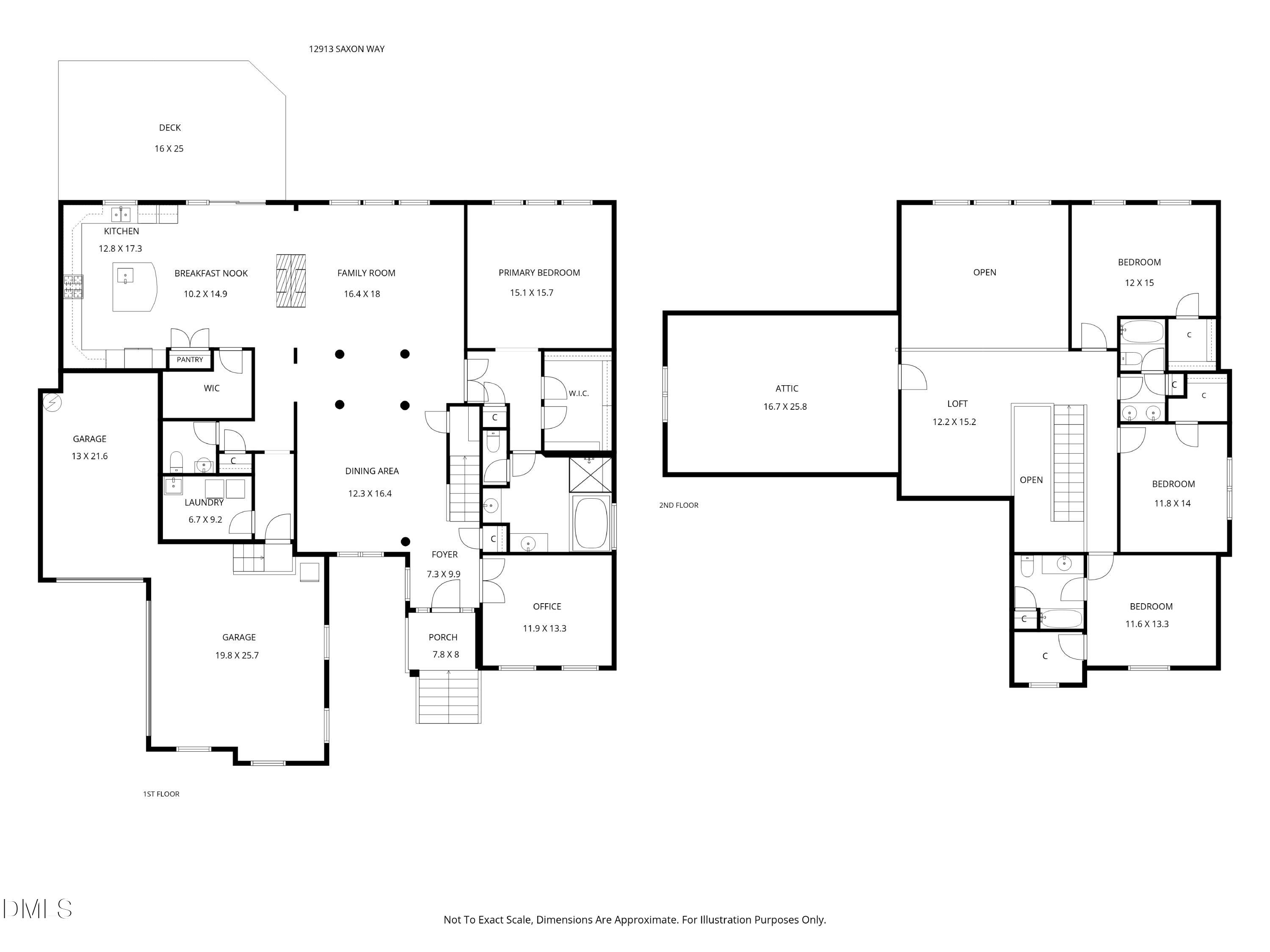 12913 Saxon Way Raleigh, NC 27613 - Photo 57 of 57 all_floors_12913_saxon_way_raleigh_with_