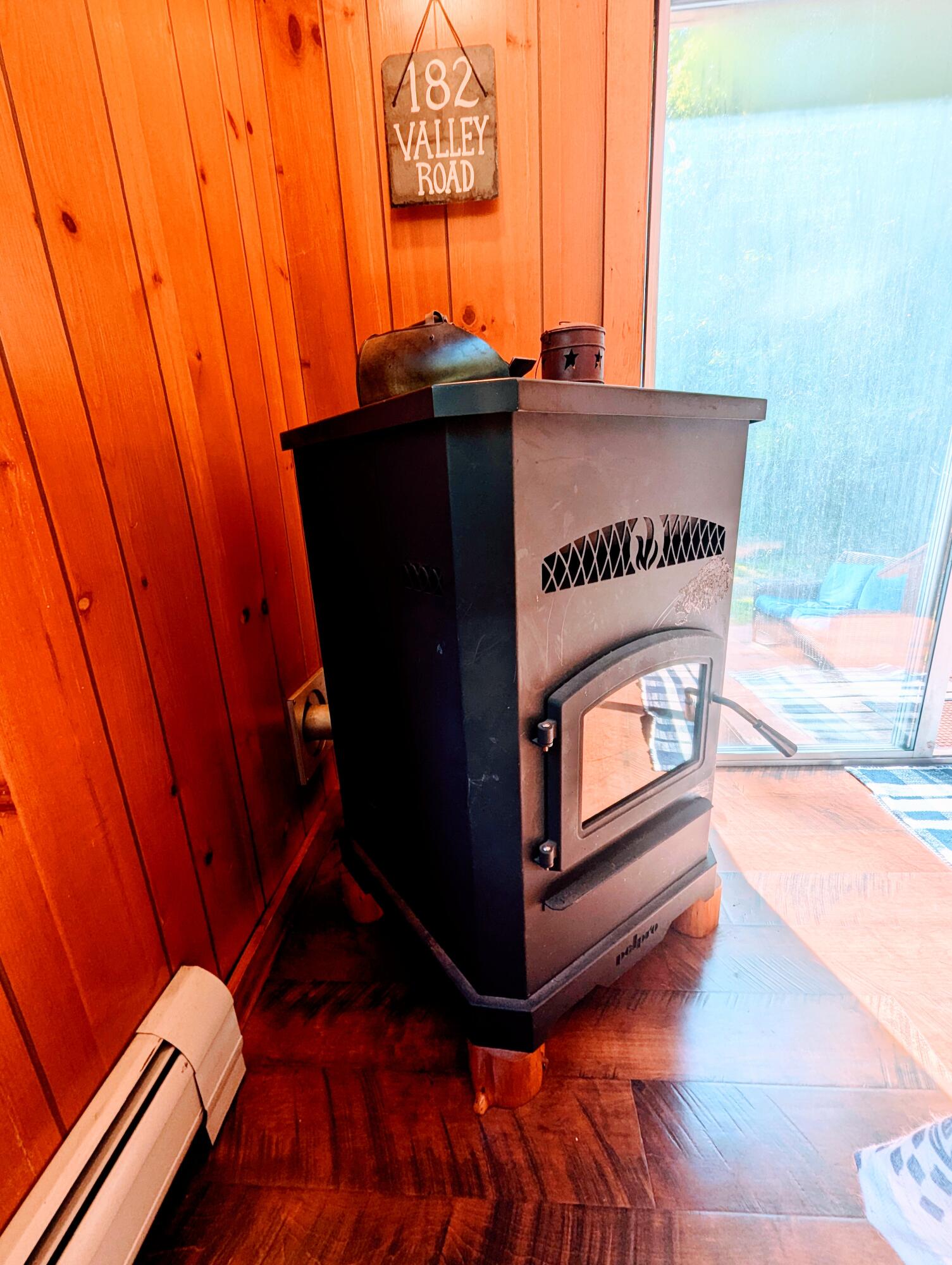 182 Valley Road Waterford, ME 04088 - Photo 19 of 32 pellet stove