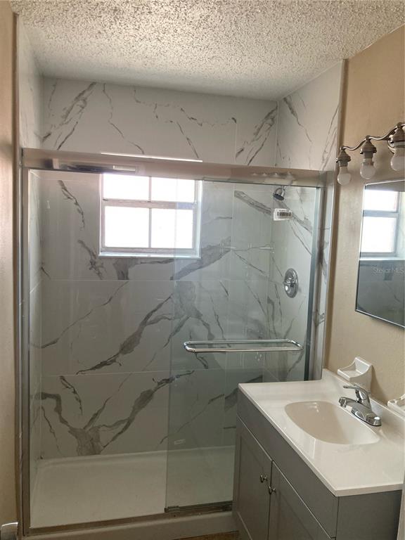 1306 Golconda Road Lakeland, FL 33801 - Photo 12 of 13 a bathroom with a sink mirror and shower