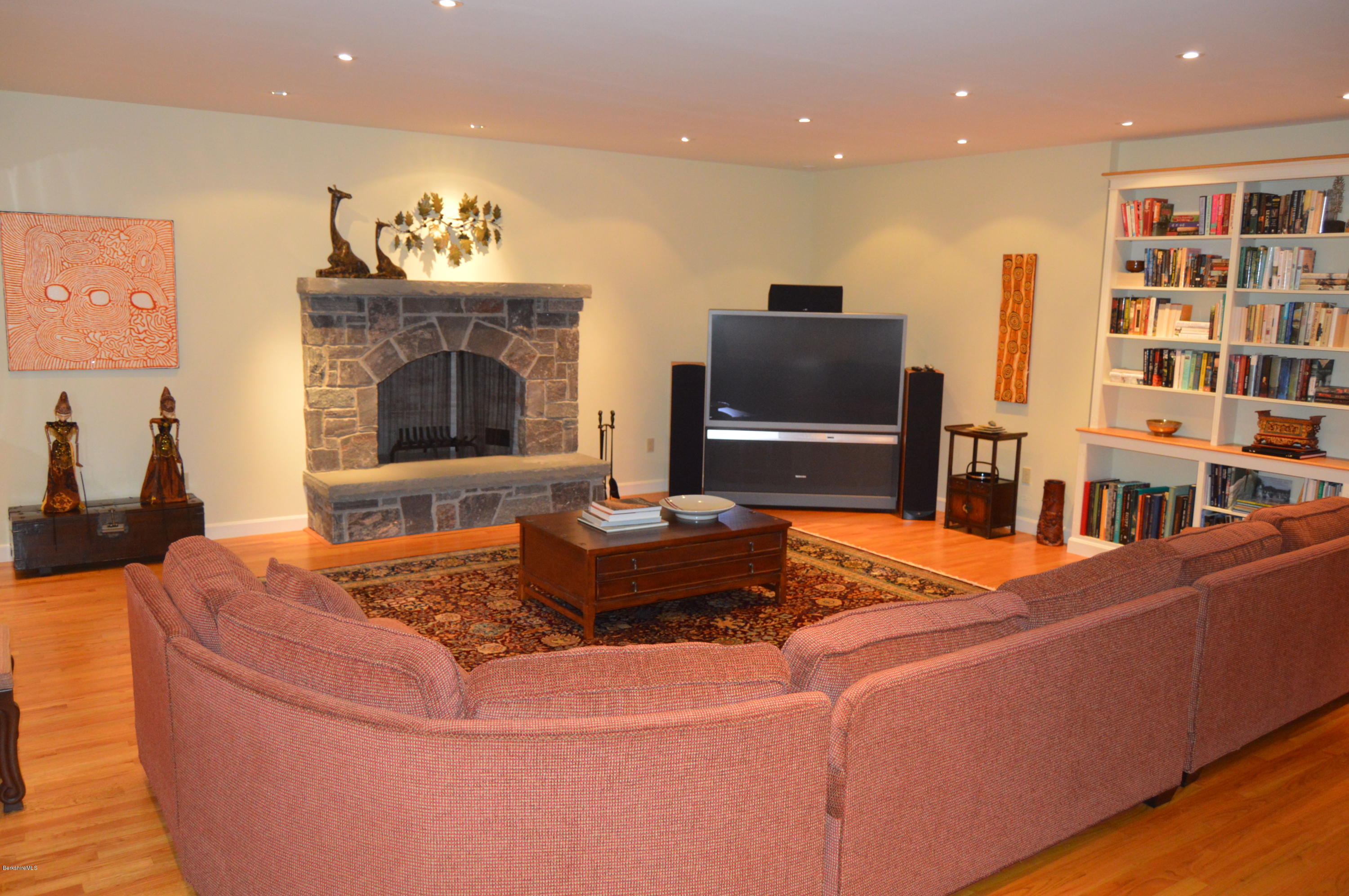 465 Stratton Road Williamstown, MA 01267 - Photo 41 of 66 Game/cinema room guest house