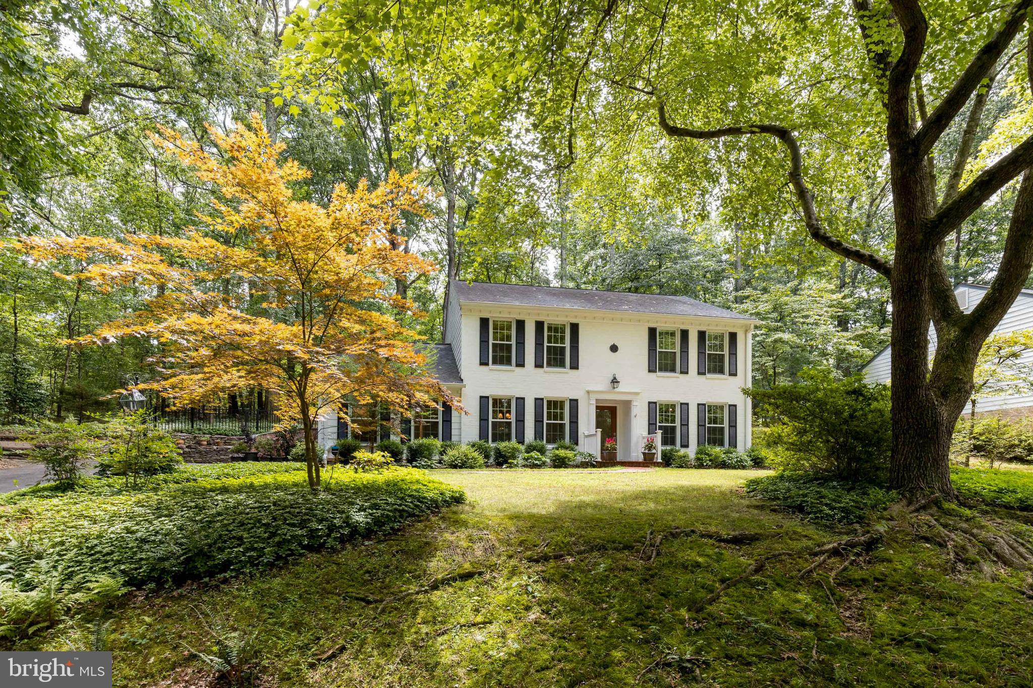 11323 Myrtle Lane Reston, VA 20191 - Photo 1 of 43 Colonial nestled in a hill