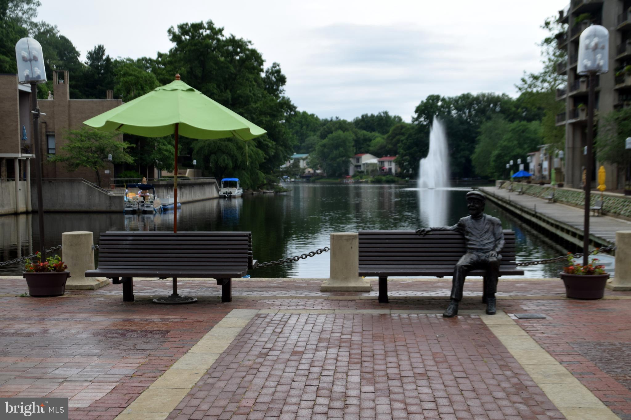 11323 Myrtle Lane Reston, VA 20191 - Photo 40 of 43 Statue of Paul Simon, Reston founder