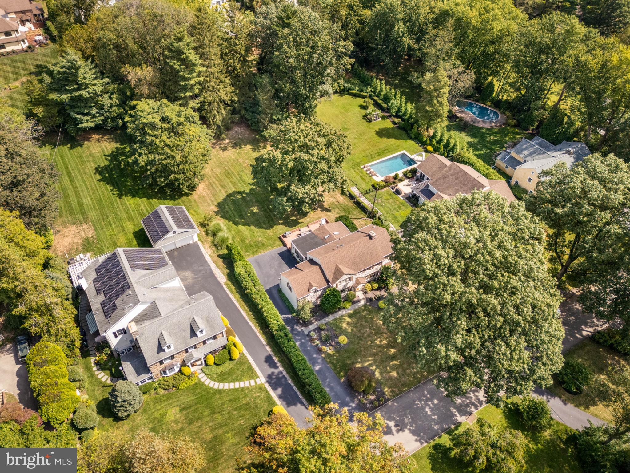 407 Fairview Road Penn Valley, PA 19072 - Photo 57 of 59 Sprawling homes amidst lush greenery.