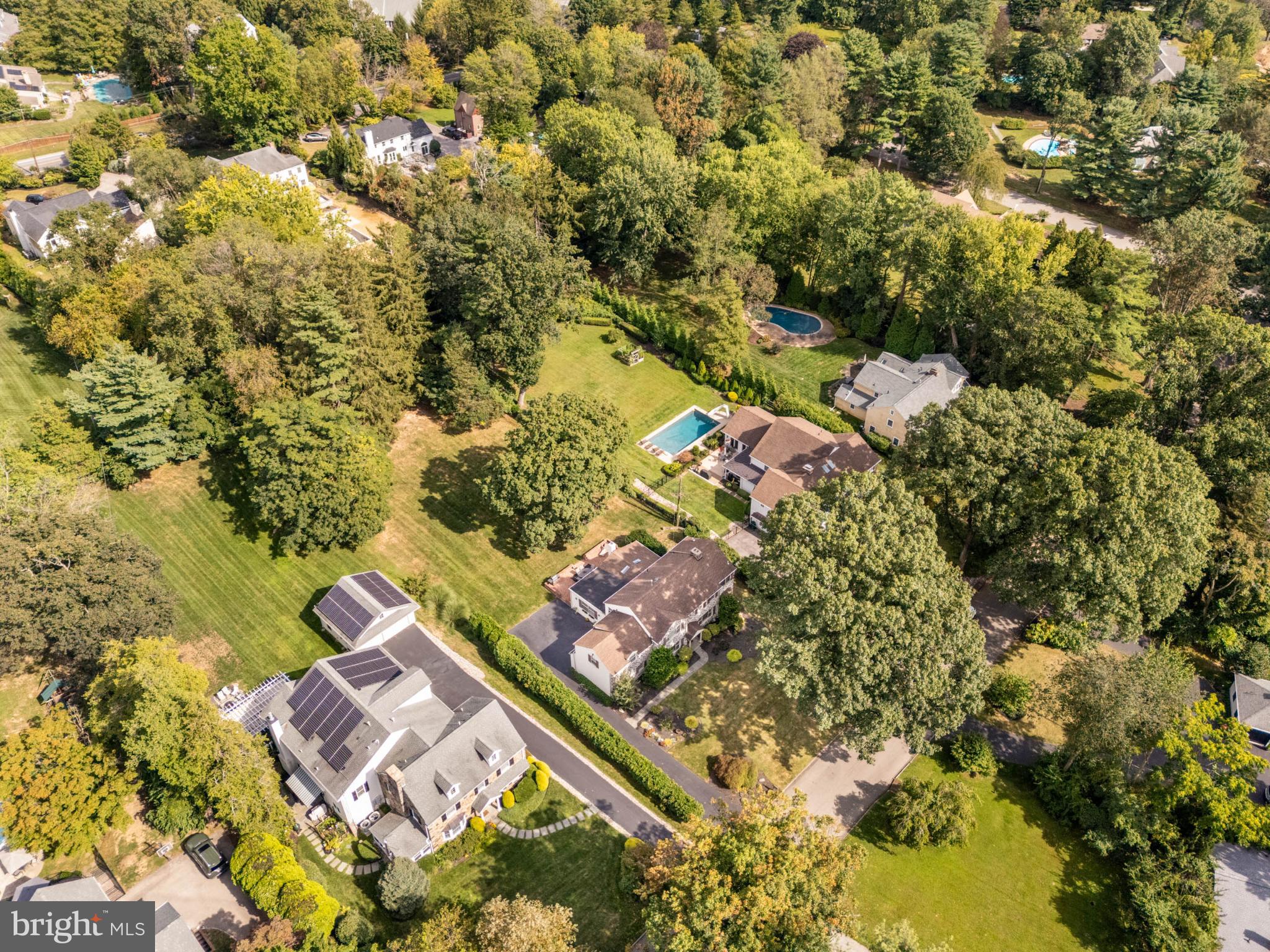 407 Fairview Road Penn Valley, PA 19072 - Photo 58 of 59 Lush suburban oasis with extensive greenery.