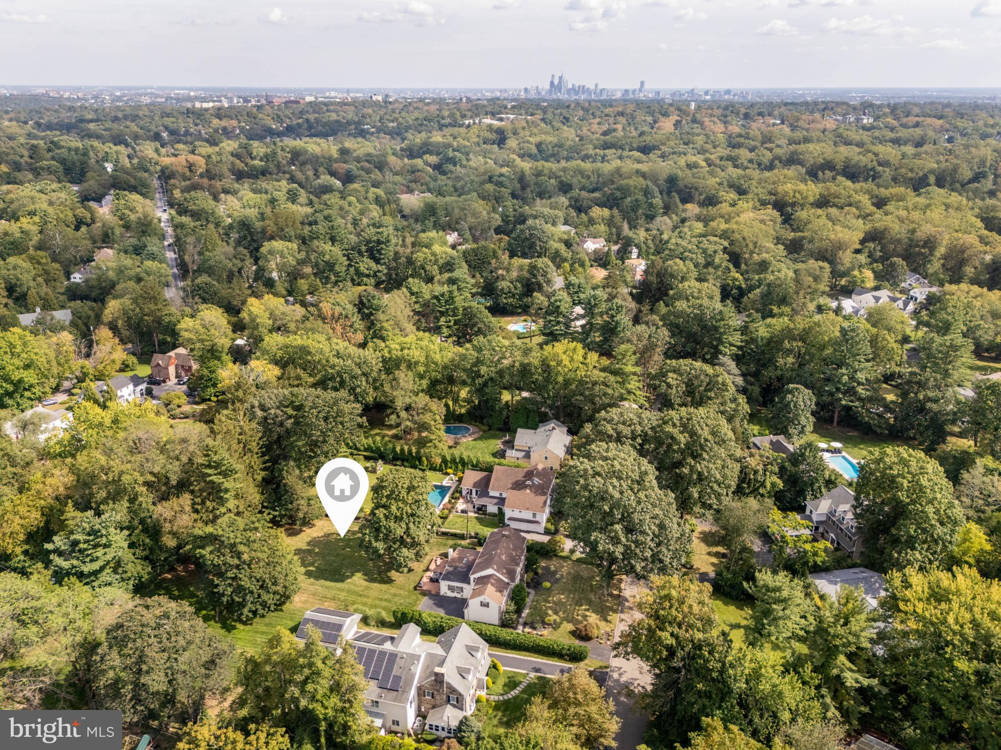 407 Fairview Road Penn Valley, PA 19072 - Photo 59 of 59 Serene suburban neighborhood.