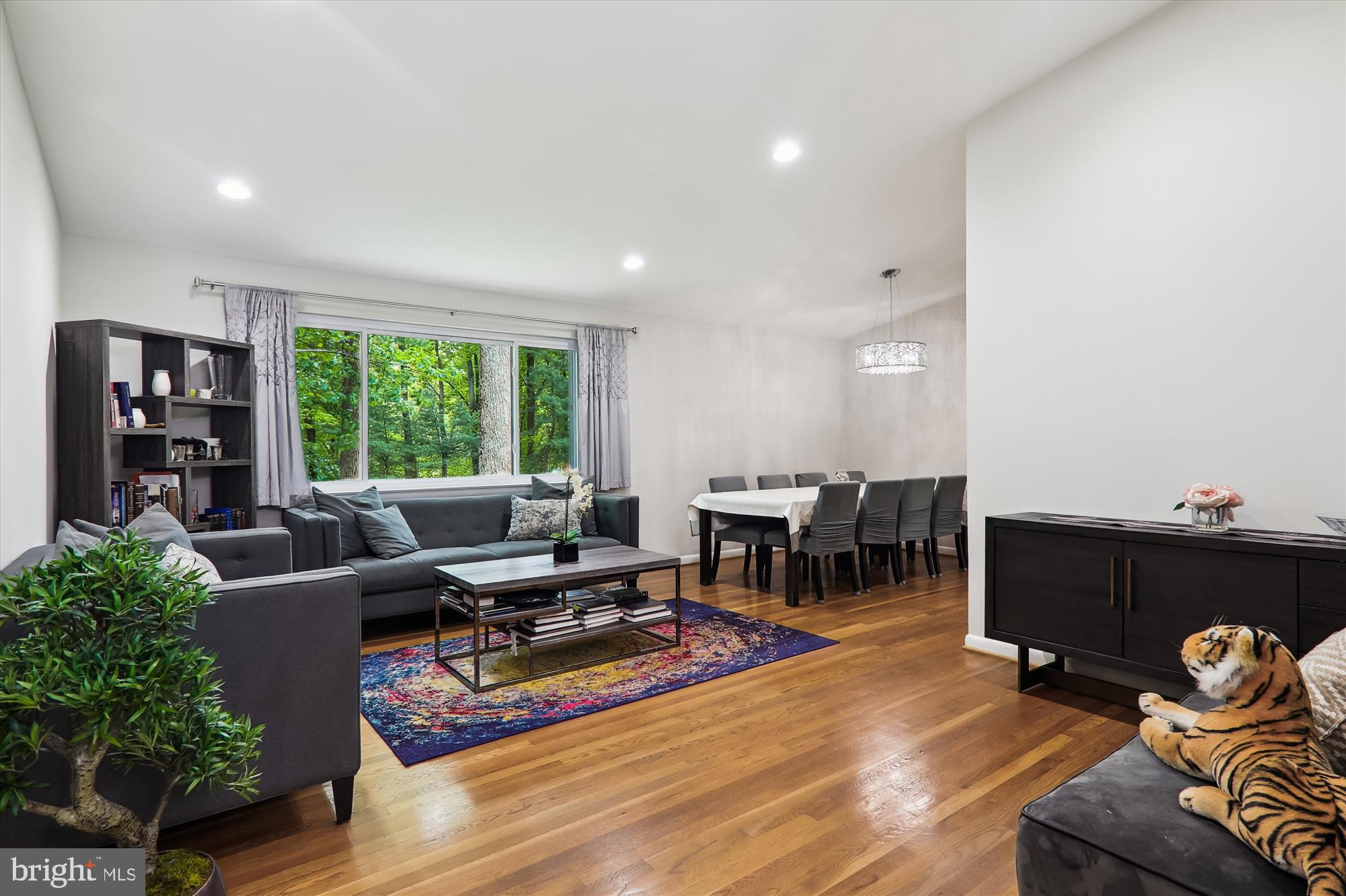 11804 Lovejoy Street Silver Spring, MD 20902 - Photo 6 of 45 a living room with furniture a rug and a large window