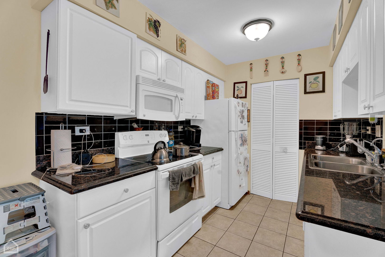 645 South Virginia Road, Unit 123 Crystal Lake, IL 60014 - Photo 6 of 17 a kitchen with stainless steel appliances granite countertop a sink stove and cabinets