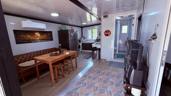 a very nice looking room with a fireplace