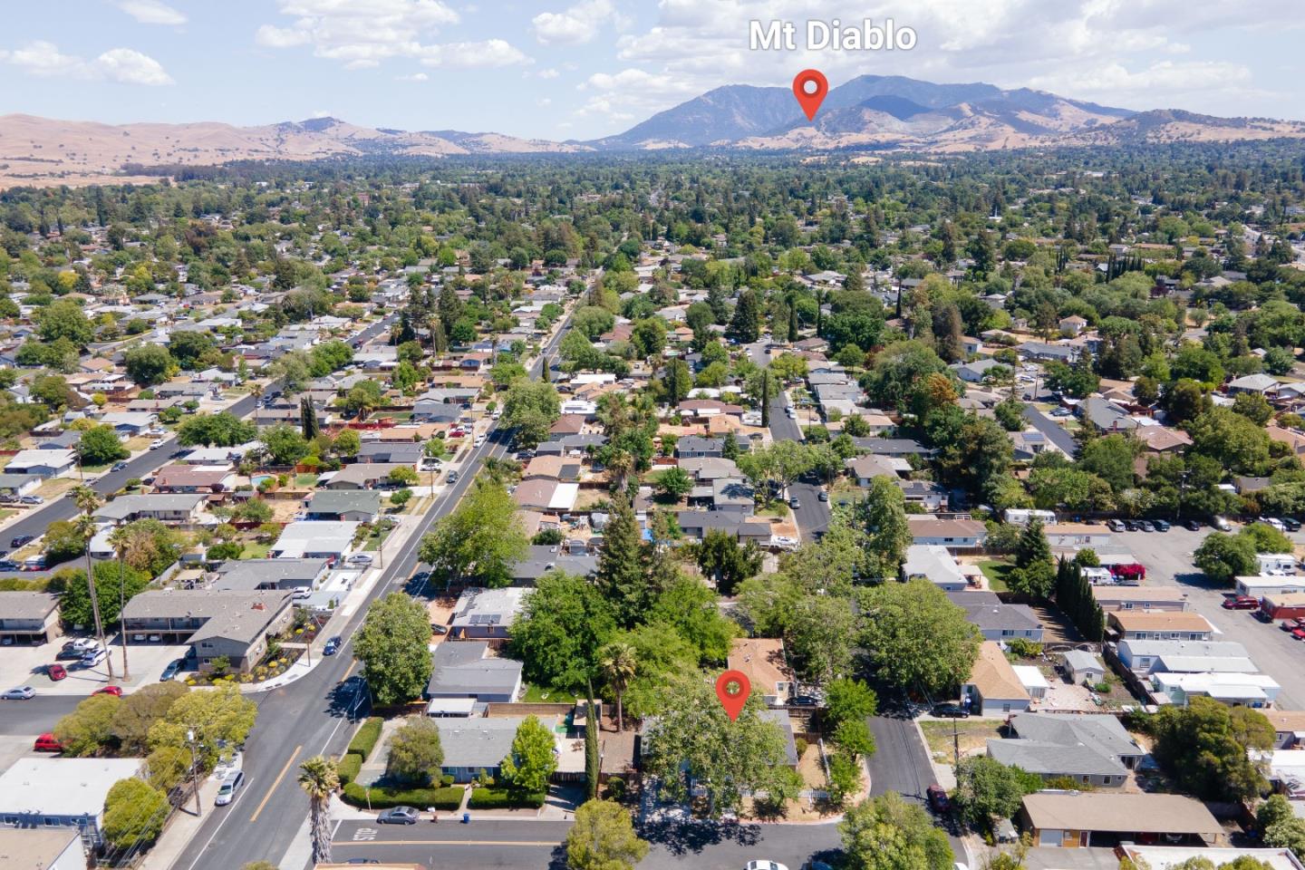 3490 Royal Road Concord, CA 94519 - Photo 17 of 17 an aerial view of residential houses with outdoor space