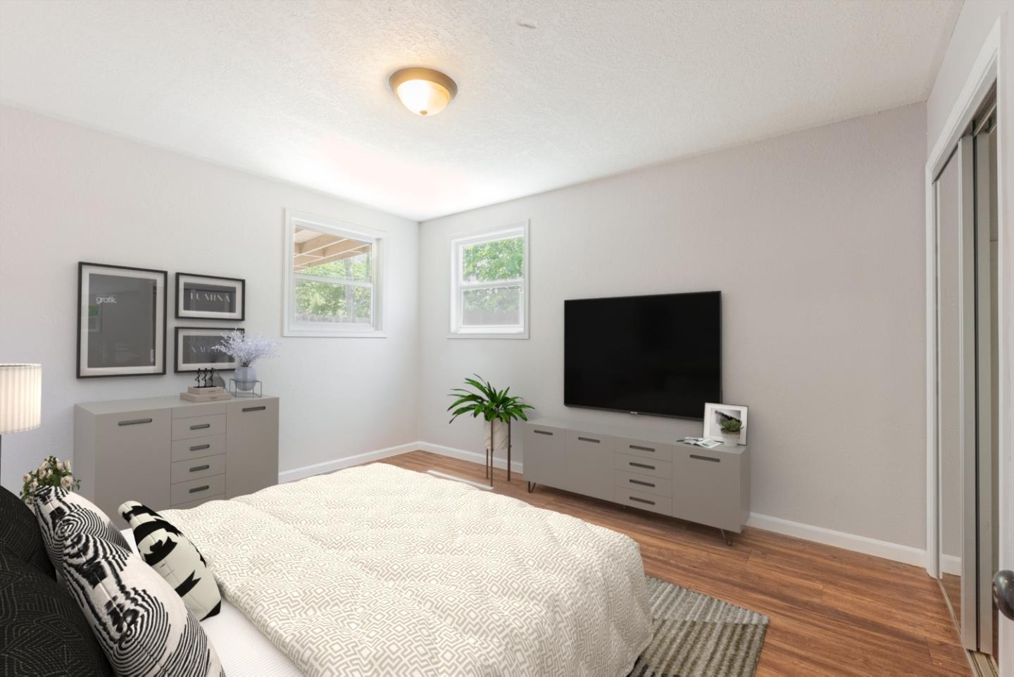 3490 Royal Road Concord, CA 94519 - Photo 10 of 17 a bedroom with a bed and a flat screen tv