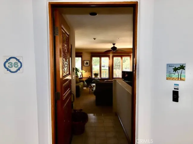 view of living room with furniture and a window