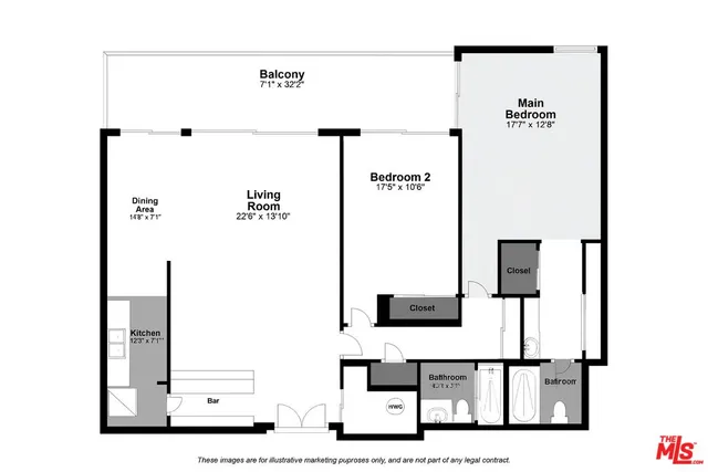 $799,000 | 848 North Kings Road, Unit 208, West Hollywood, CA 90069