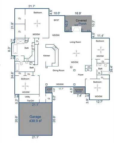 $570,000 | 512 Kristian Court, Madisonville, LA 70447