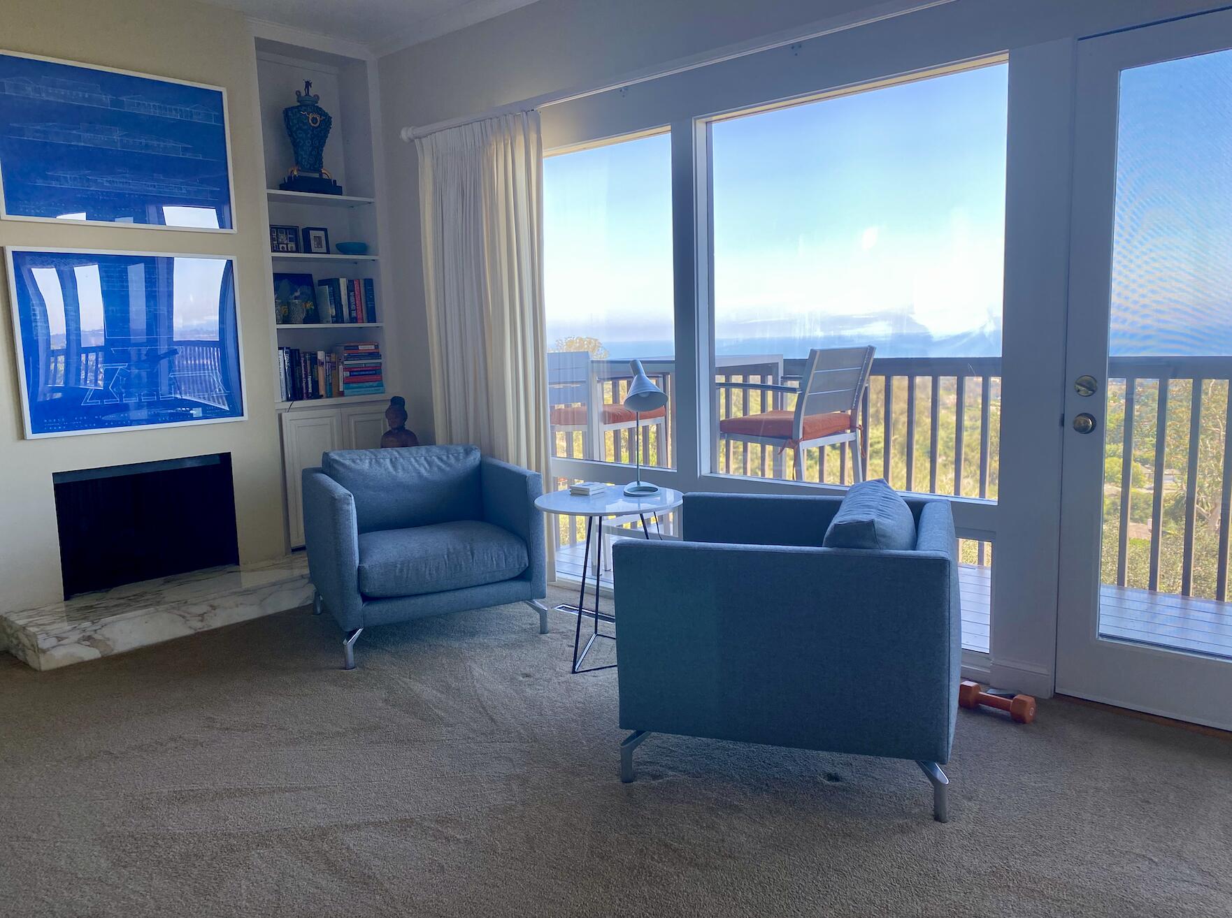 174 Coronada Circle Santa Barbara, CA 93108 - Photo 17 of 33 a living room with furniture and a window