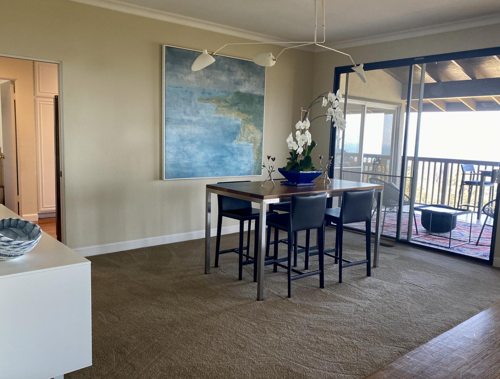 174 Coronada Circle Santa Barbara, CA 93108 - Photo 8 of 33 a view of a dining room with furniture window and outside view