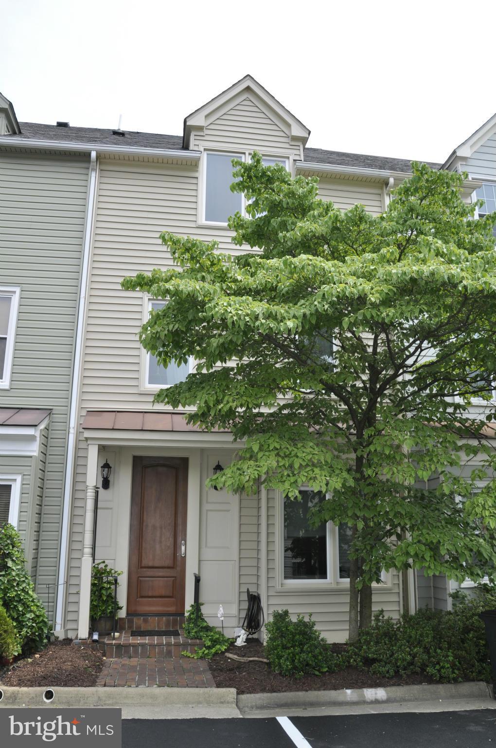 a house that has a tree in front of it