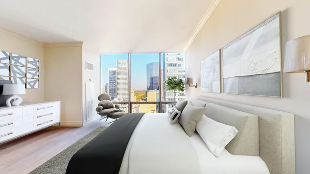 a picture of a bench in front of door