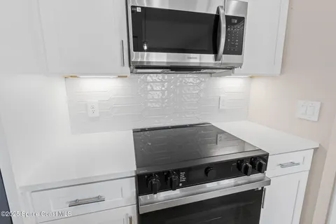 a view of small space with empty racks