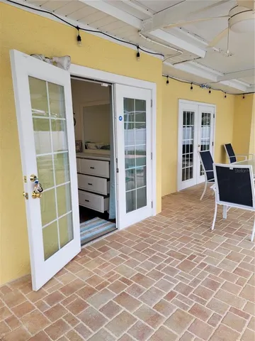 a front view of a house with a window