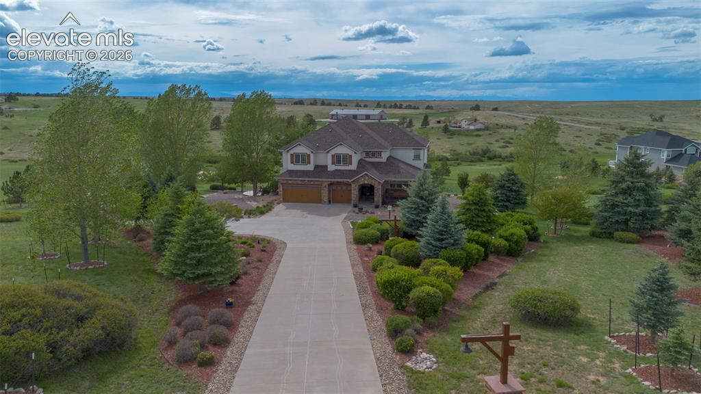 2385 Antelope Ridge Trail Parker, CO 80138 - Photo 3 of 47 AERIAL FRONT