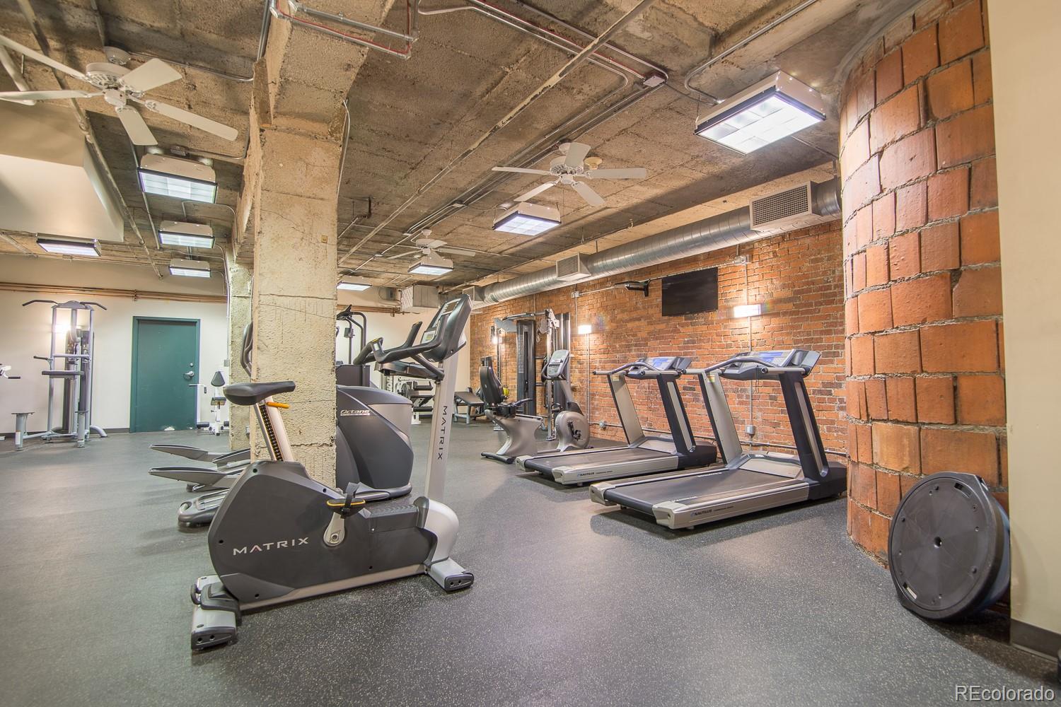 1801 Wynkoop Street, Unit 315 Denver, CO 80202 - Photo 20 of 26 a view of a room with gym equipment