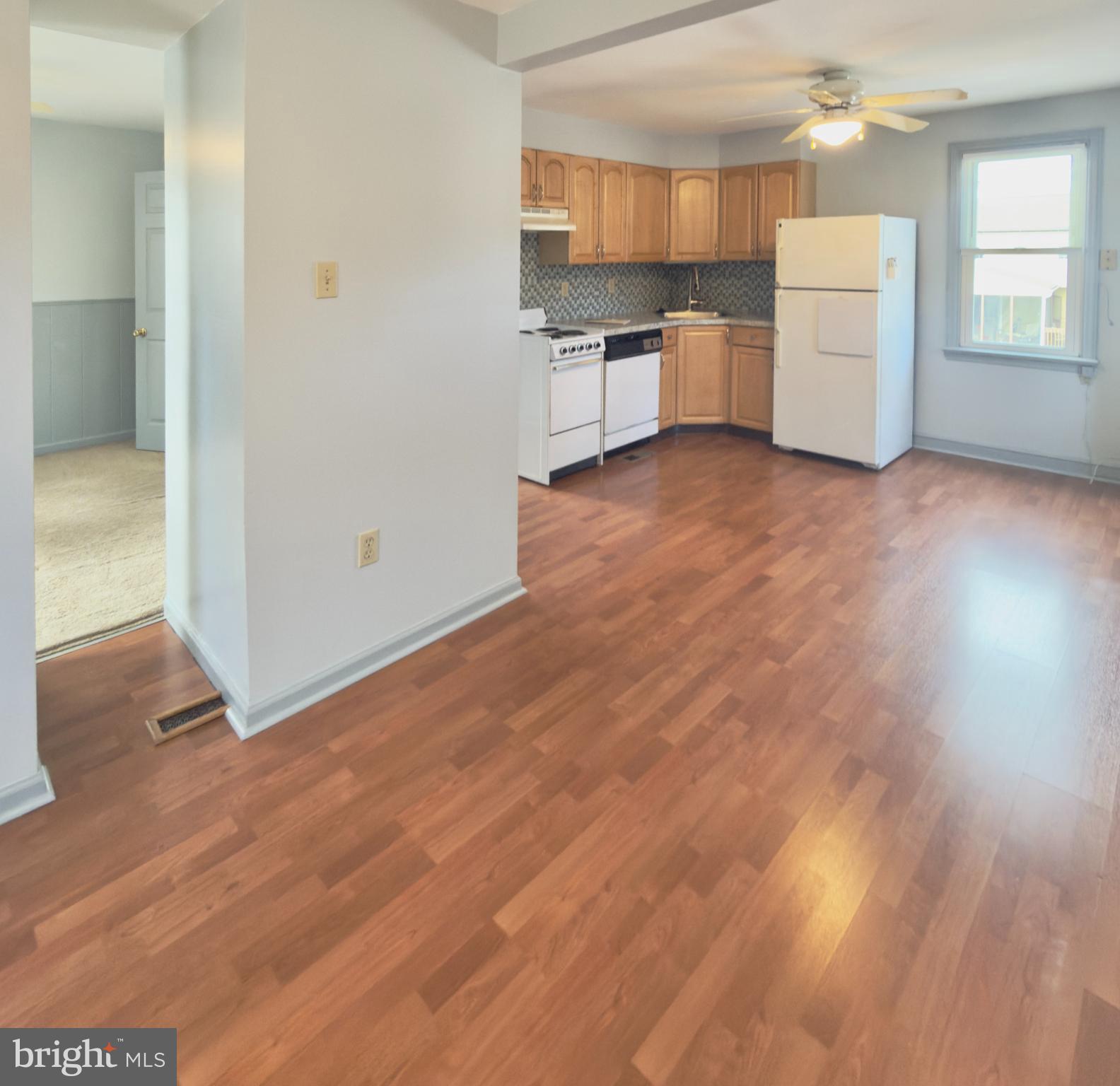532 Lehigh Avenue, Unit 2 Swarthmore, PA 19081 - Photo 5 of 7 a view of kitchen with wooden floor