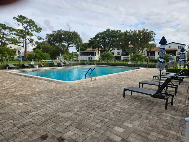 a view of building with outdoor space