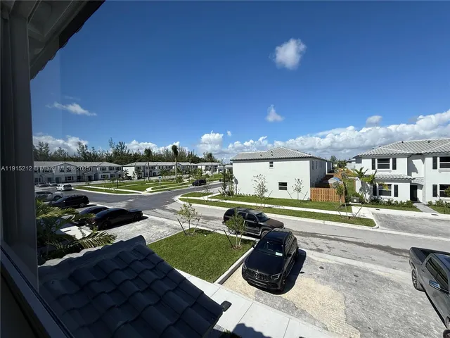 an empty room with closet