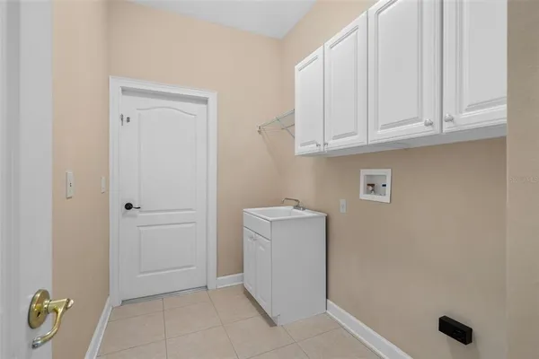 a view of front door