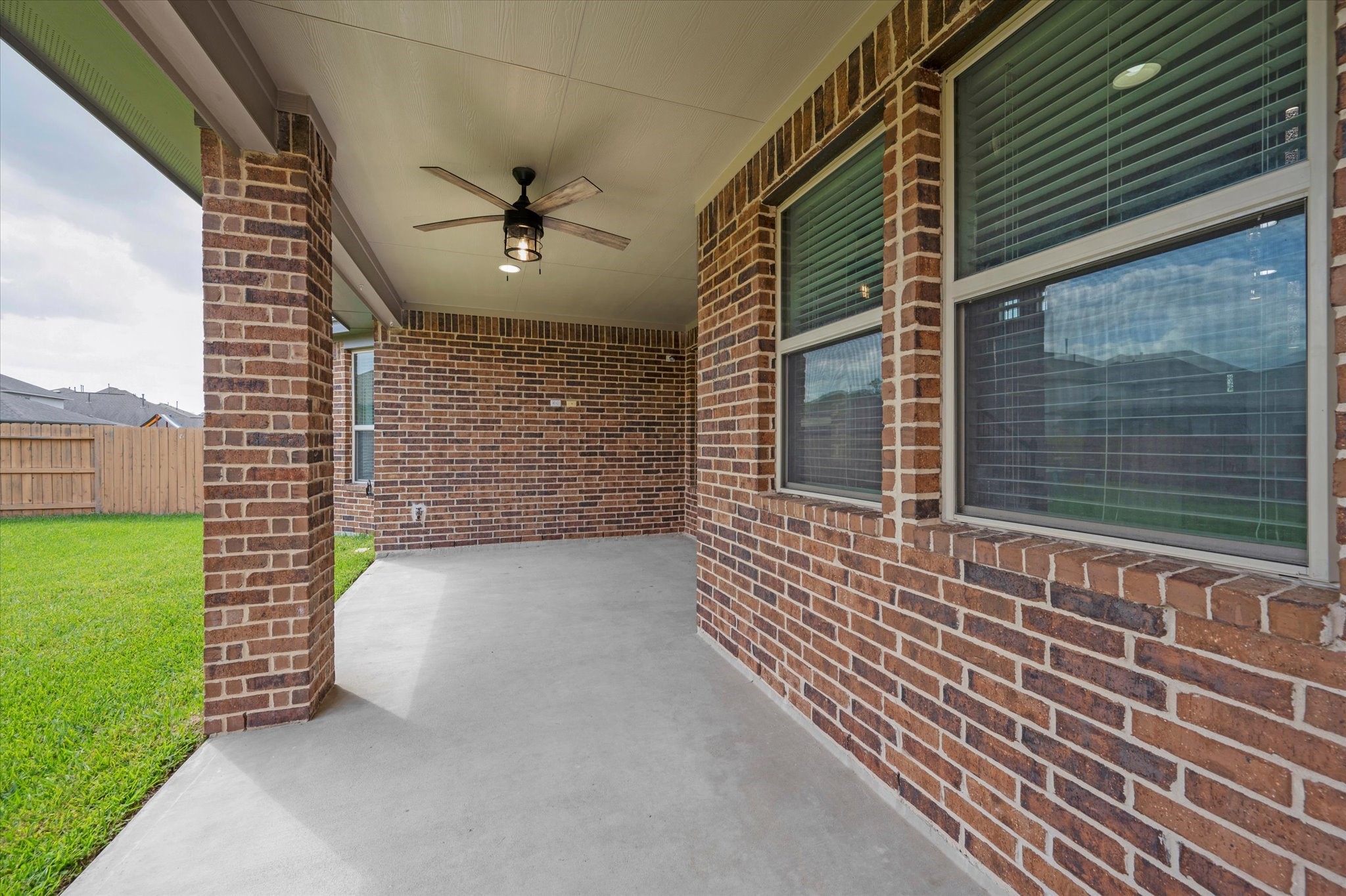 3834 Supremes Trail Spring, TX 77386 - Photo 34 of 37 Cozy covered patio for outdoor living.