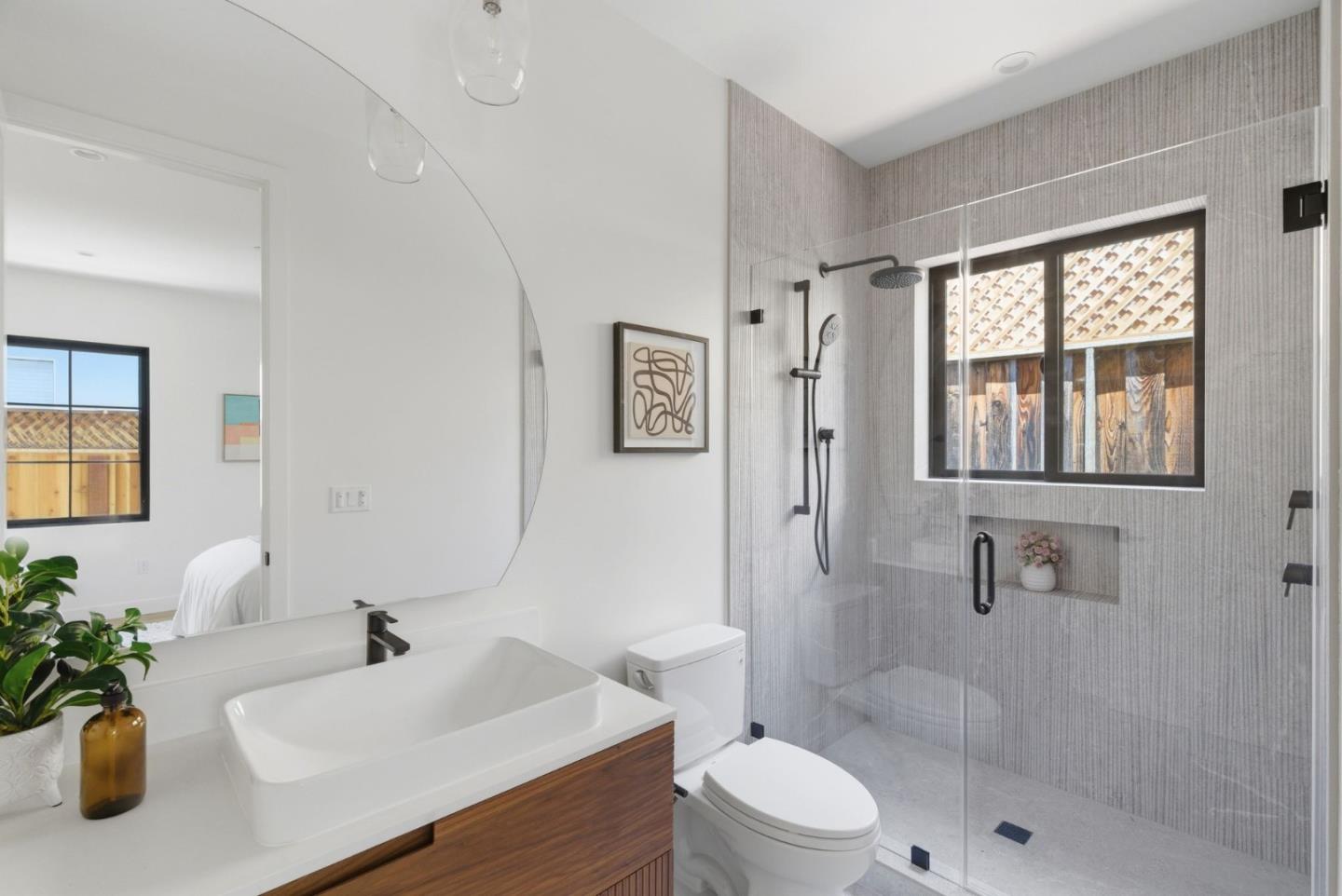 680 North San Antonio Road Los Altos, CA 94022 - Photo 16 of 19 a bathroom with a sink toilet and shower
