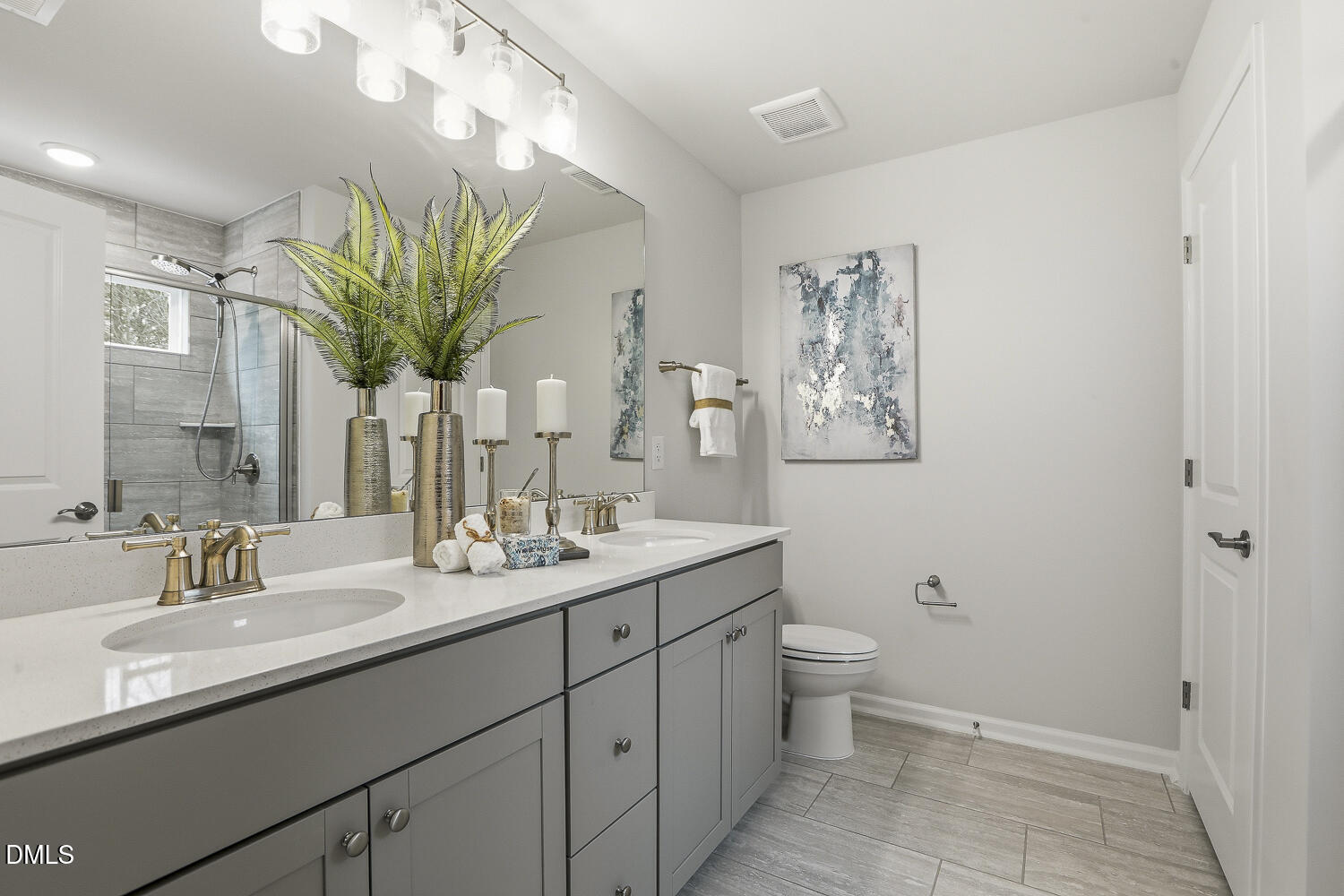 563 Fosterton Cottage Way Raleigh, NC 27603 - Photo 9 of 17 Primary bath with Double Vanity