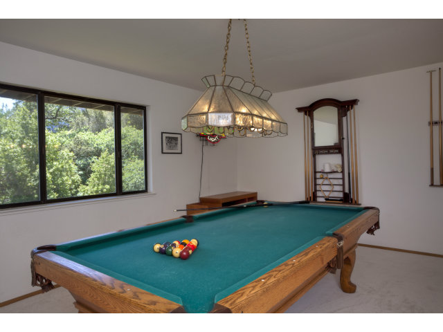 175 Ridgeway Road Hillsborough, CA 94010 - Photo 17 of 23 a room with pool table and windows