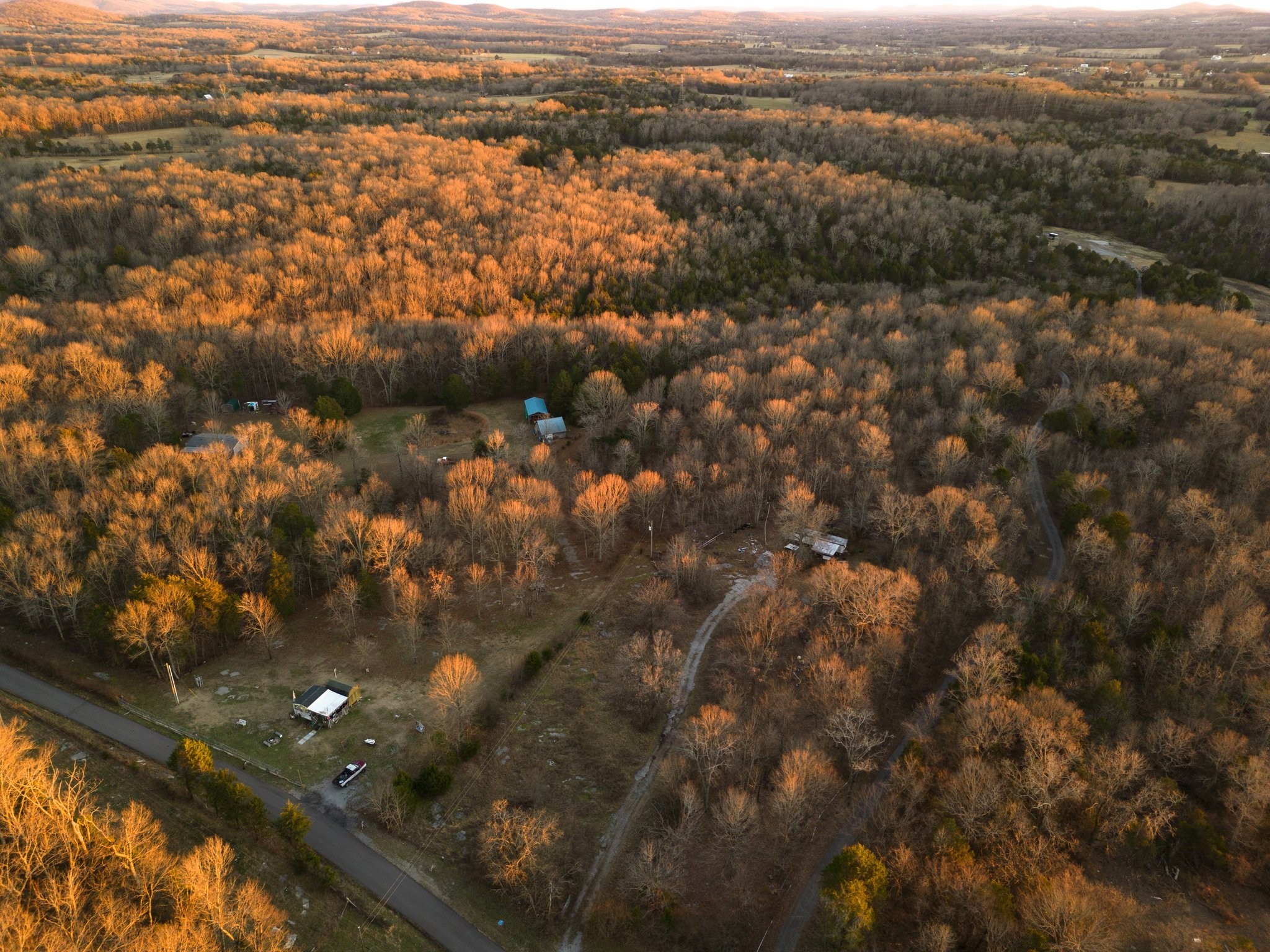 318 Athens Road Lebanon, TN 37087 - Photo 13 of 30 an aerial view of residential houses with outdoor space and trees