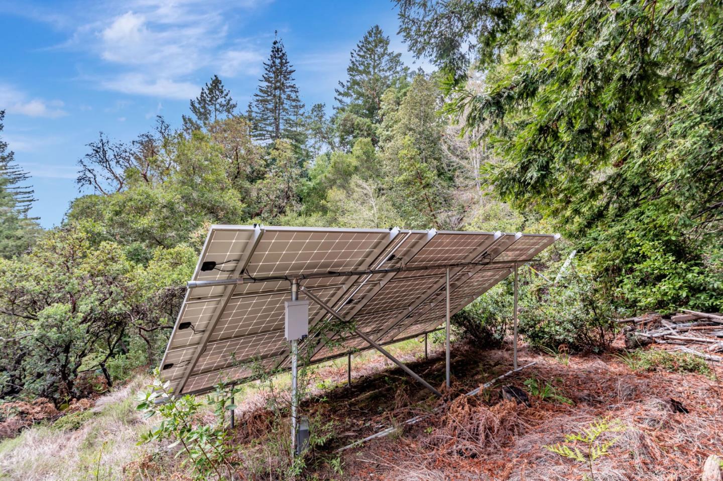 12845 Love Creek Road Ben Lomond, CA 95005 - Photo 55 of 61 a view of outdoor space with seating
